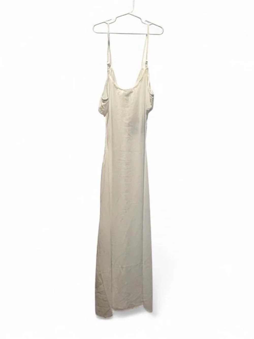 Women’s White Swim Coverup Maxi Dress